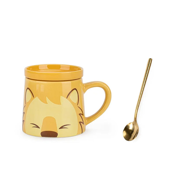 Cat Mug + Spoon