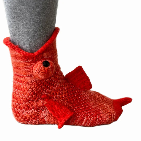 Wool Knitted Animal Socks