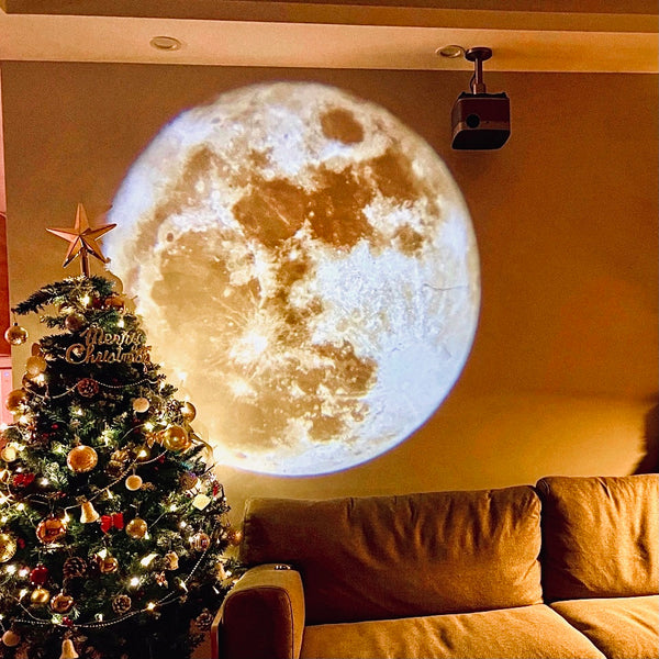 Earth Moon 360° Projection Lamp