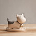 Miniatures Ceramic Dog Vase