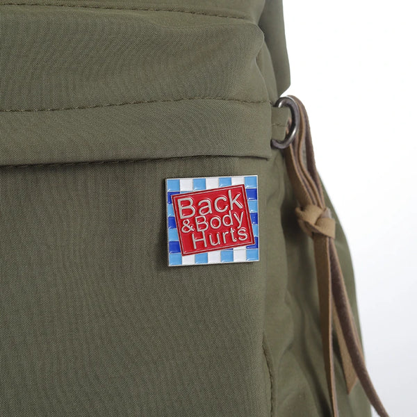 Back and Body Hurts Enamel Pin