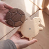 Walnut Solid Wood Turtle Insulation Coaster