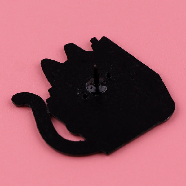 How To Buy New Books Cat Pin
