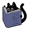 How To Buy New Books Cat Pin