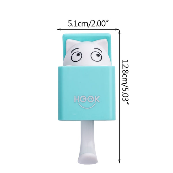 Hidden Cat Wall Hanging Hook