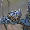 Green Eye Crystal Owl Ring